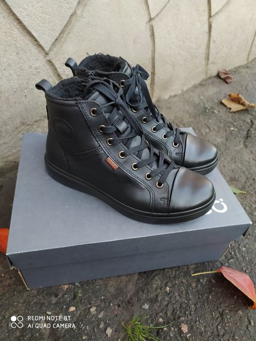 Ecco 37 ботинки на хлопчика зимові кеди черевики чоботи взуття ессо