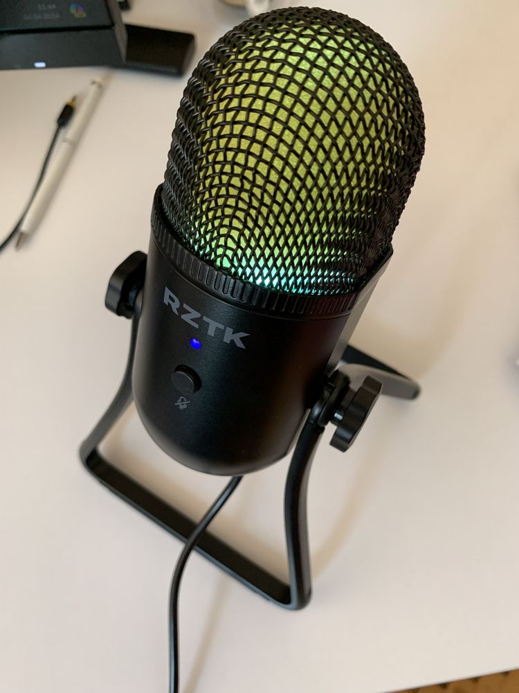 Мікрофон RZTK Podcast RGB