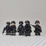 Zestaw figurek żołnierze swat kompatybilnych z lego militaria wojskowe