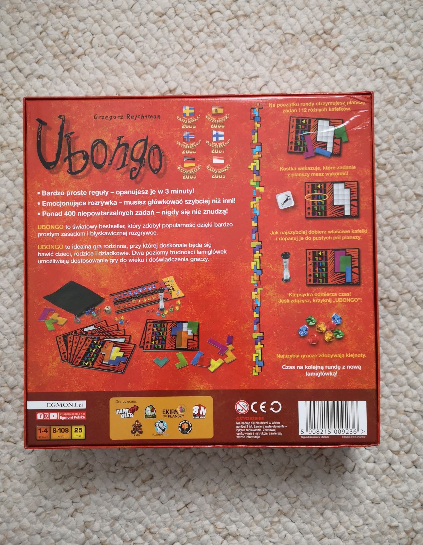 Ubongo gra planszowa