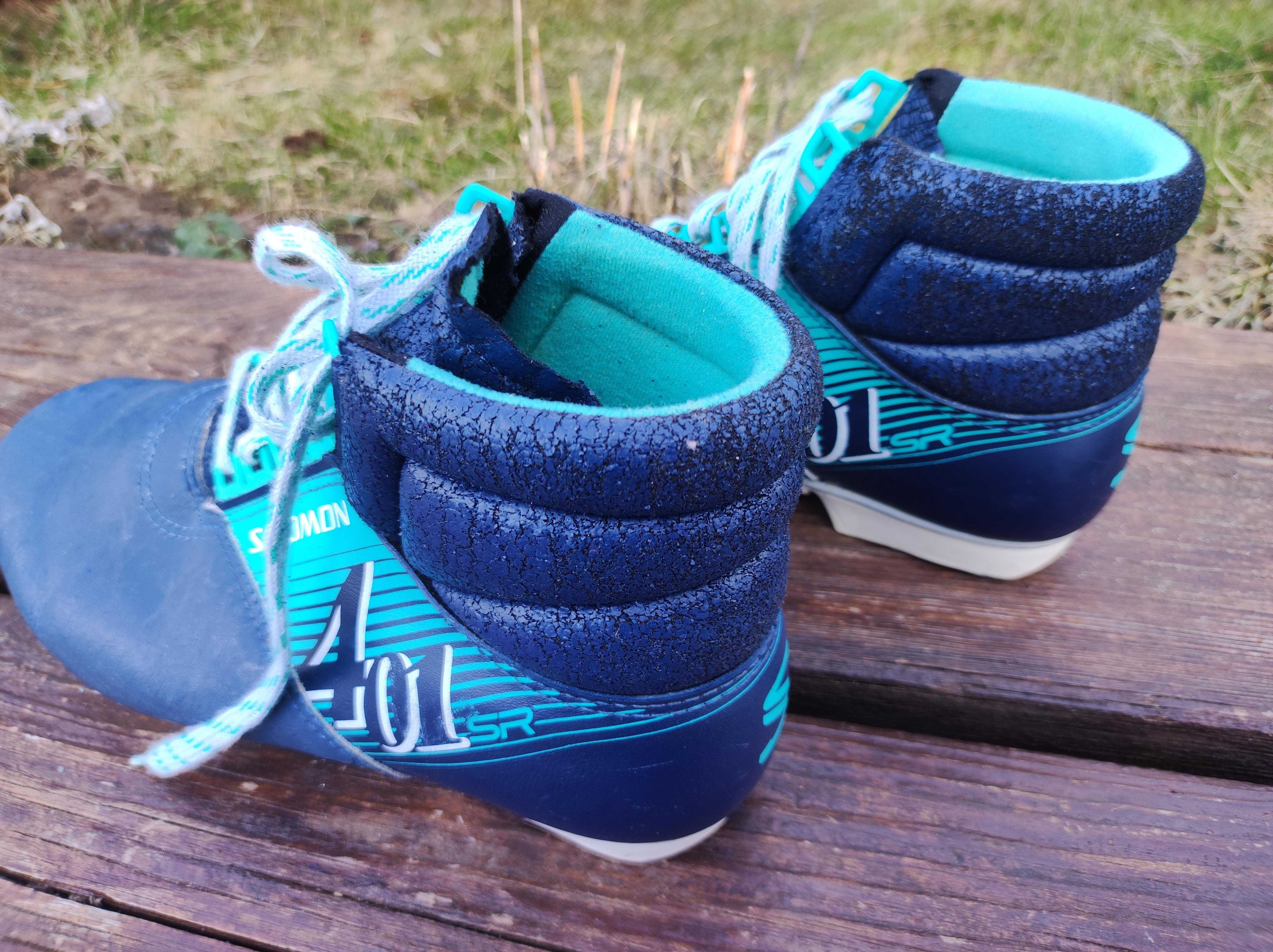 Buty do nart biegowych biegówki Salomon 401 SNS Patent Pending roz 42