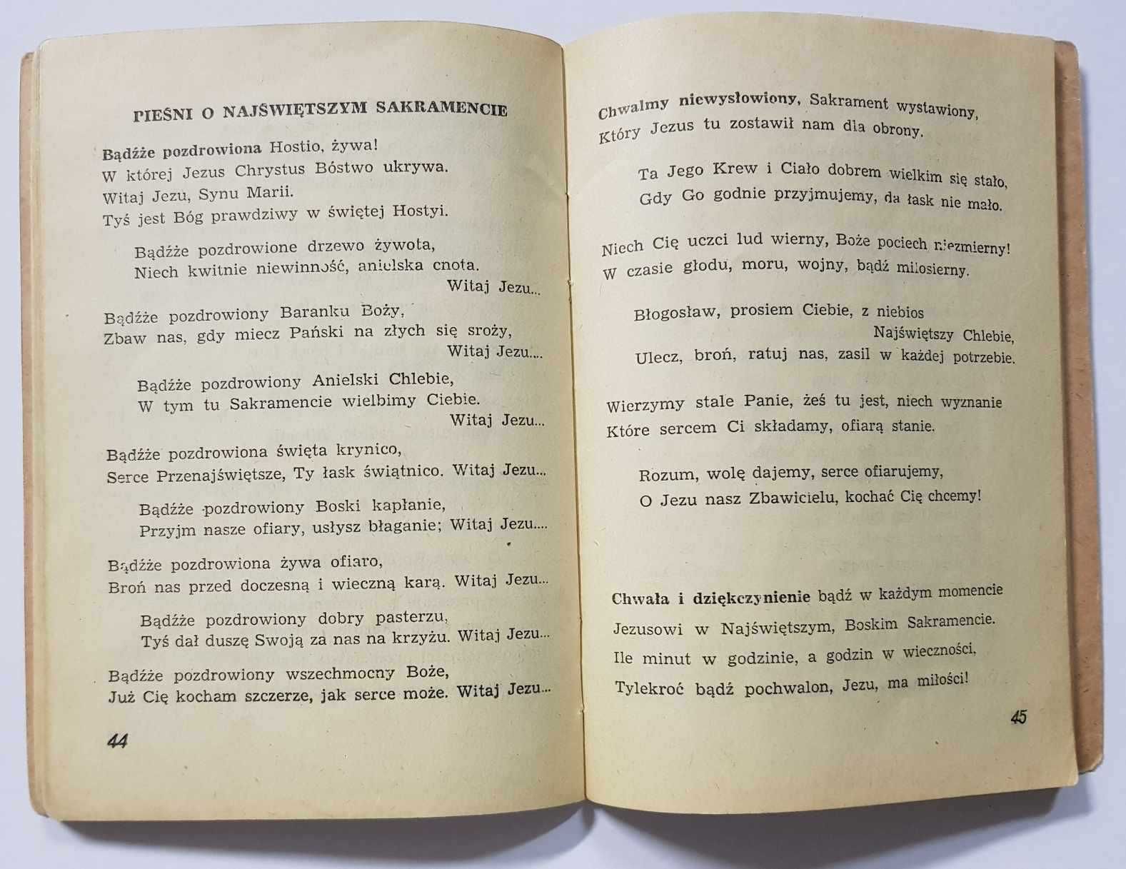 Pieśni Religijne - Koło Księży Prefektów - Łódź 1948