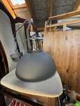 Lampa ted-e27 grafitowa do kuchni