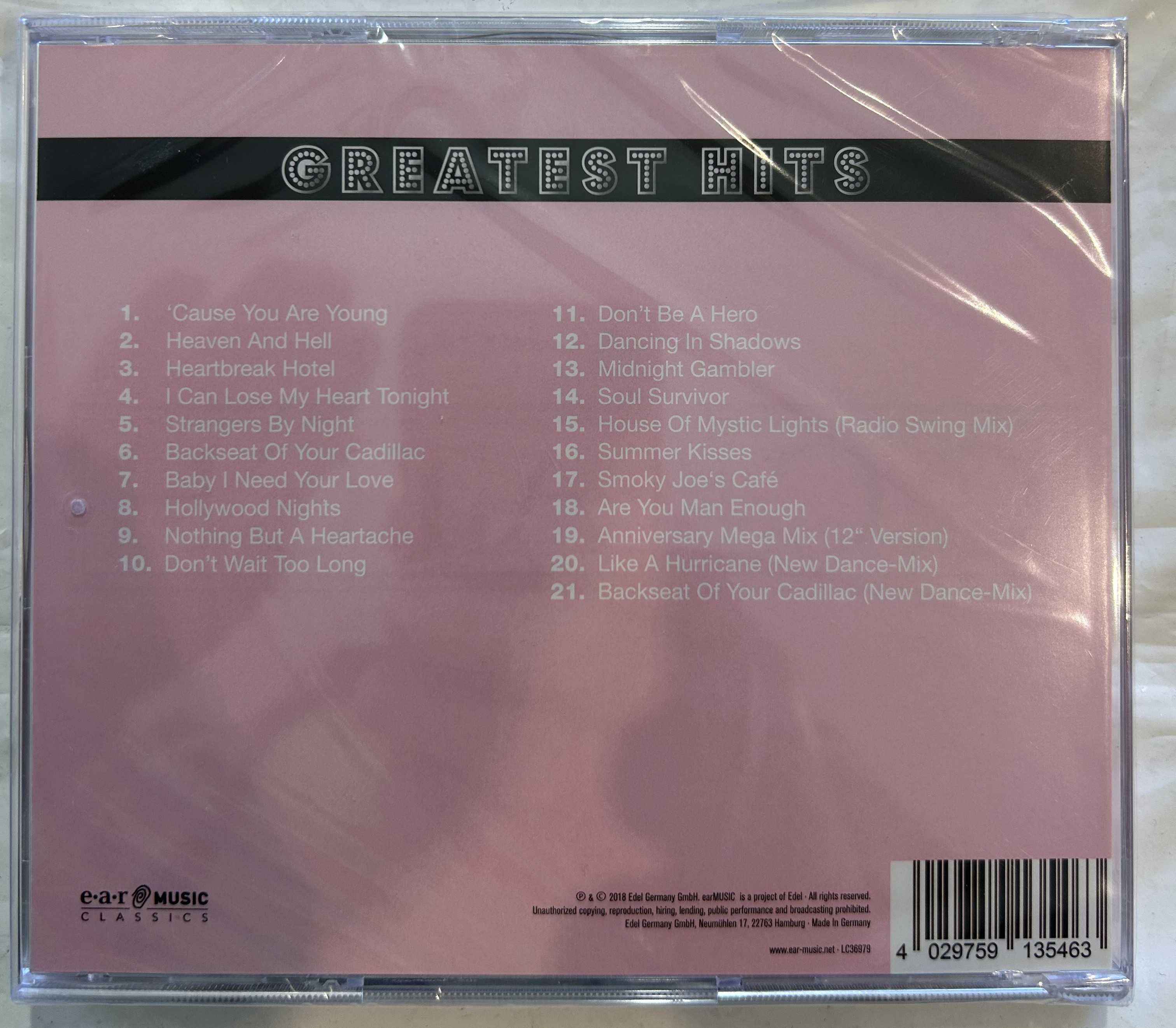 C.C. Catch Greatest Hits CD nowa w folii Jewel Case Made in Germany