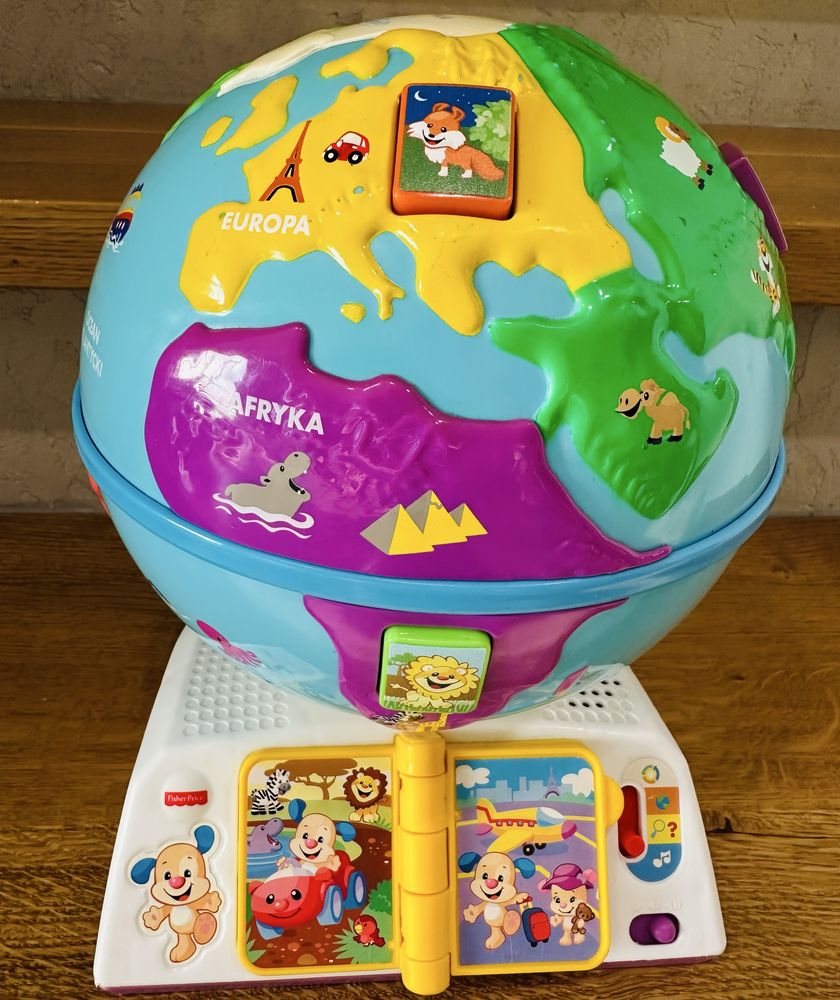 Edukacyjny globus interaktywny Fisher Price