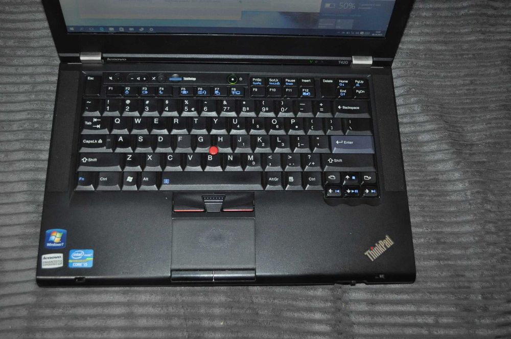 ThinkPad T420 14" i5-2410M 8GB 120Gb ssd DVDRW 1600x900 Win10 zasilacz