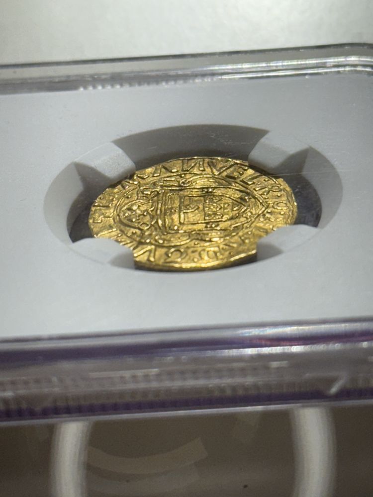 Cruzado ouro D Manuel I