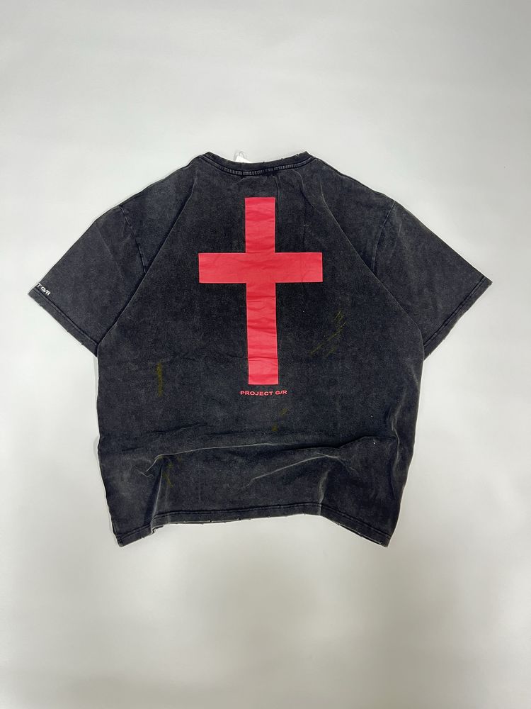 Футболка Grailz Project G/R opium archive washed black M