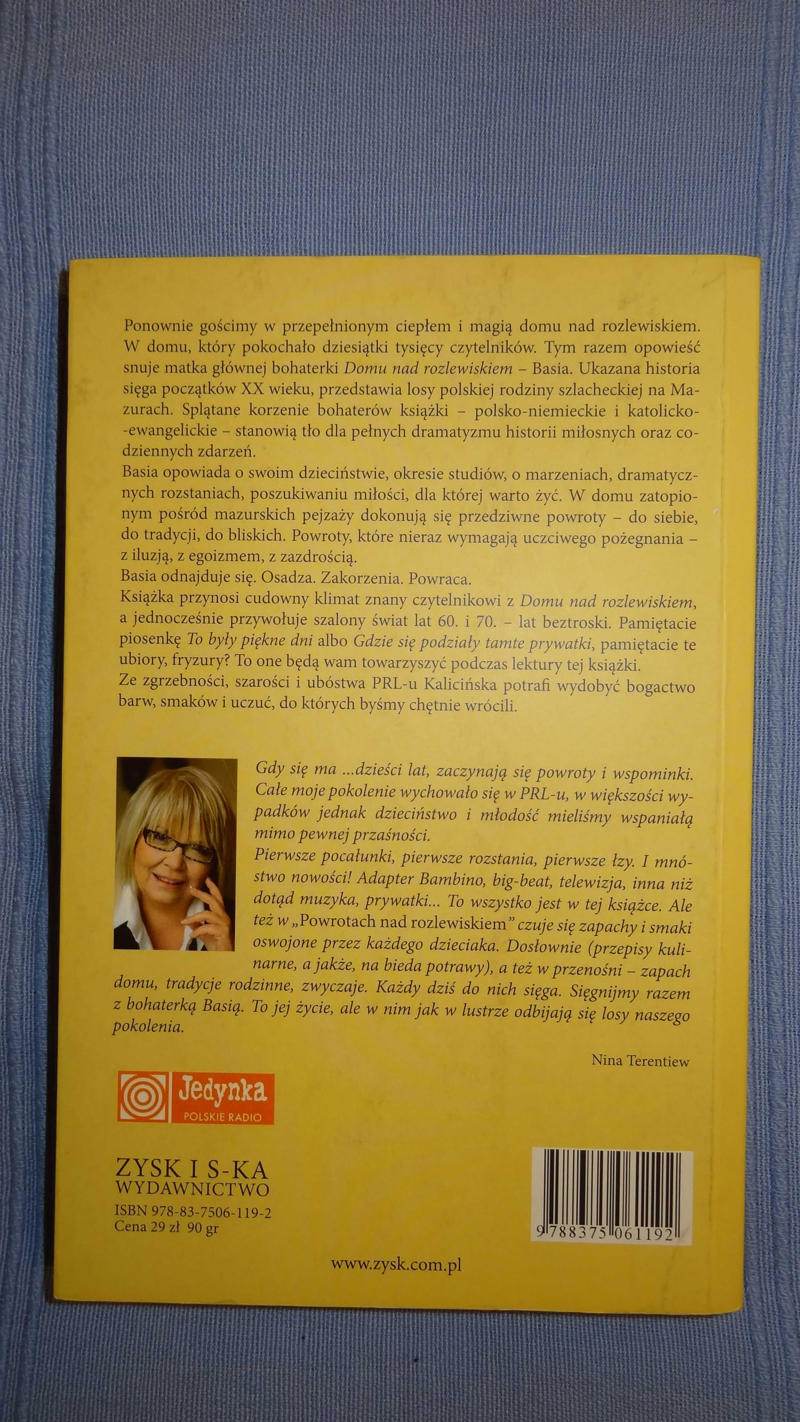 Powroty nad rozlewiskiem - Małgorzata Kalicińska