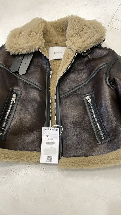 Нова жіноча дублянка дубленка дубльонка Bershka XS