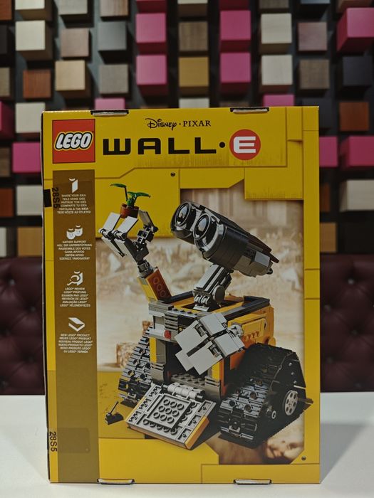 Конструктор LEGO IDEAS 21303 Робот WALL-E (677 Деталей)