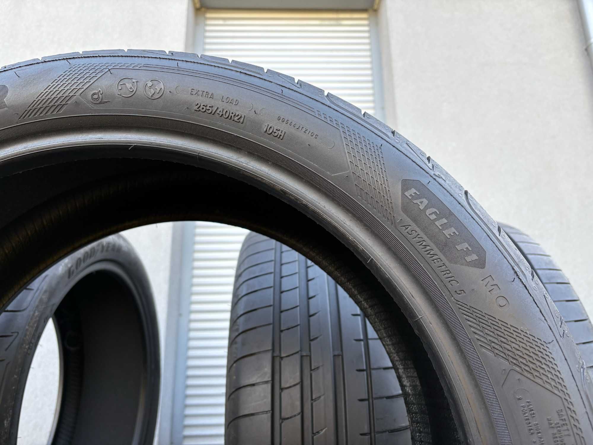 4szt letnie 265/40R21 GoodYear 6,5mm 2023r świetny stan! L251 gwarancj