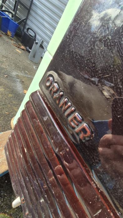 Koza, piecyk kaflowy.