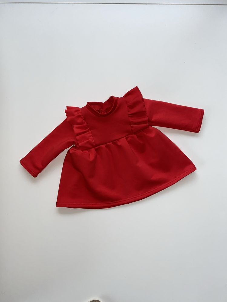 Sukienka dla dziewczynki handmade święta sesja SimpleSew