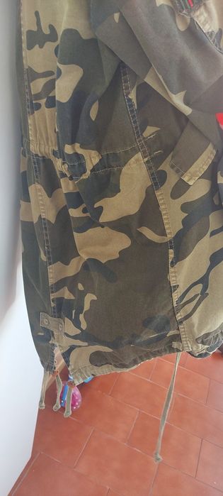 Casaco comprido  tam.xs