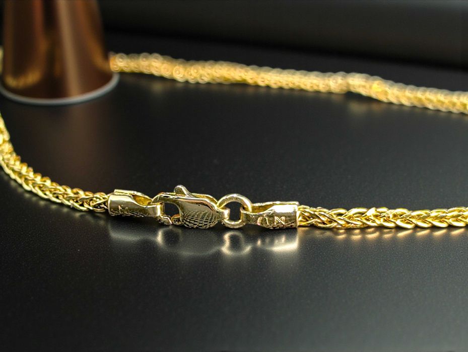 Złoty łańcuszek I Splot LISI OGON I 585 I Jak NOWY