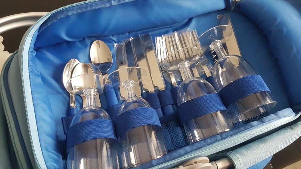 Do kolekcji - kosz - torba termiczna piknikowa