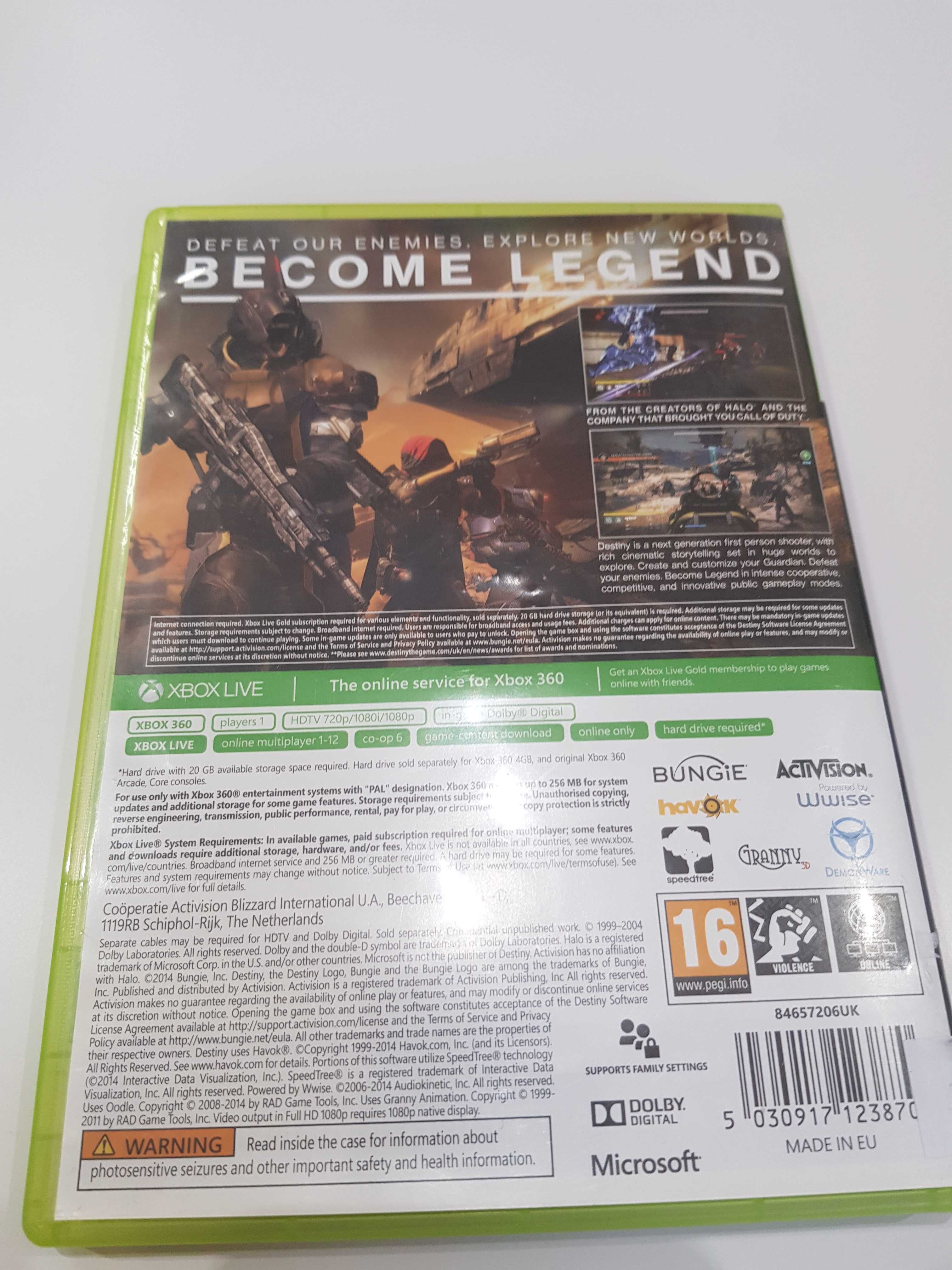 Destiny Xbox 360 Sklep Iława