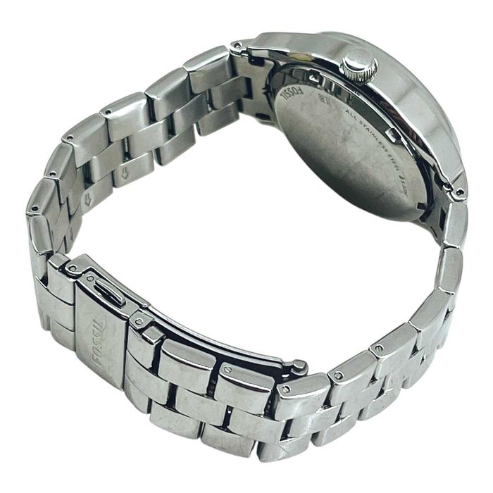 Damski srebrny zegarek automatyczny Fossil Modern Sophisticate BQ3649