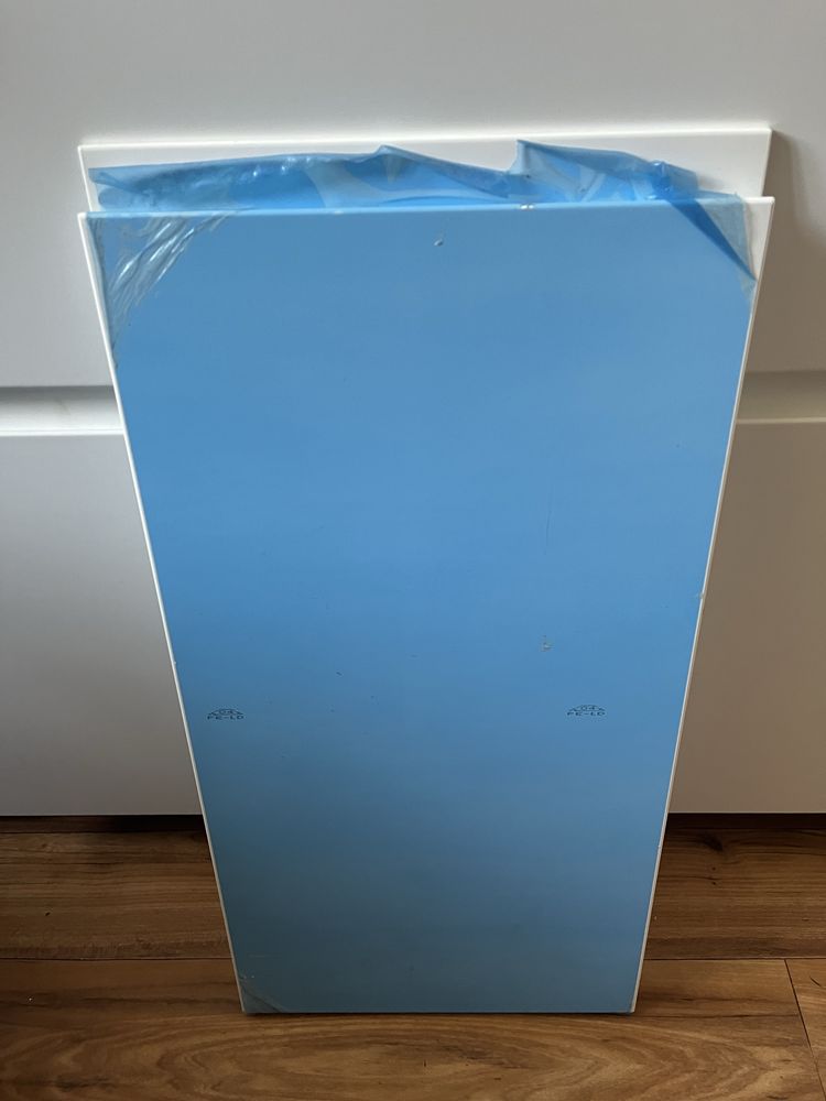 30x60 VOXTORP biały połysk front drzwi ikea metod maximera utrusta
