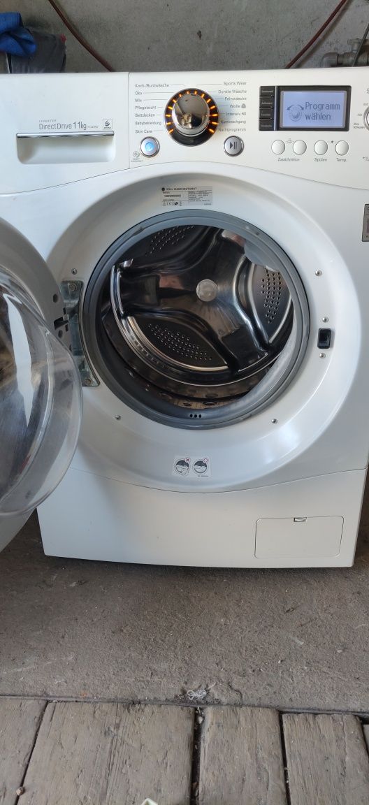 Стиральная машина lg 11 kg из германии