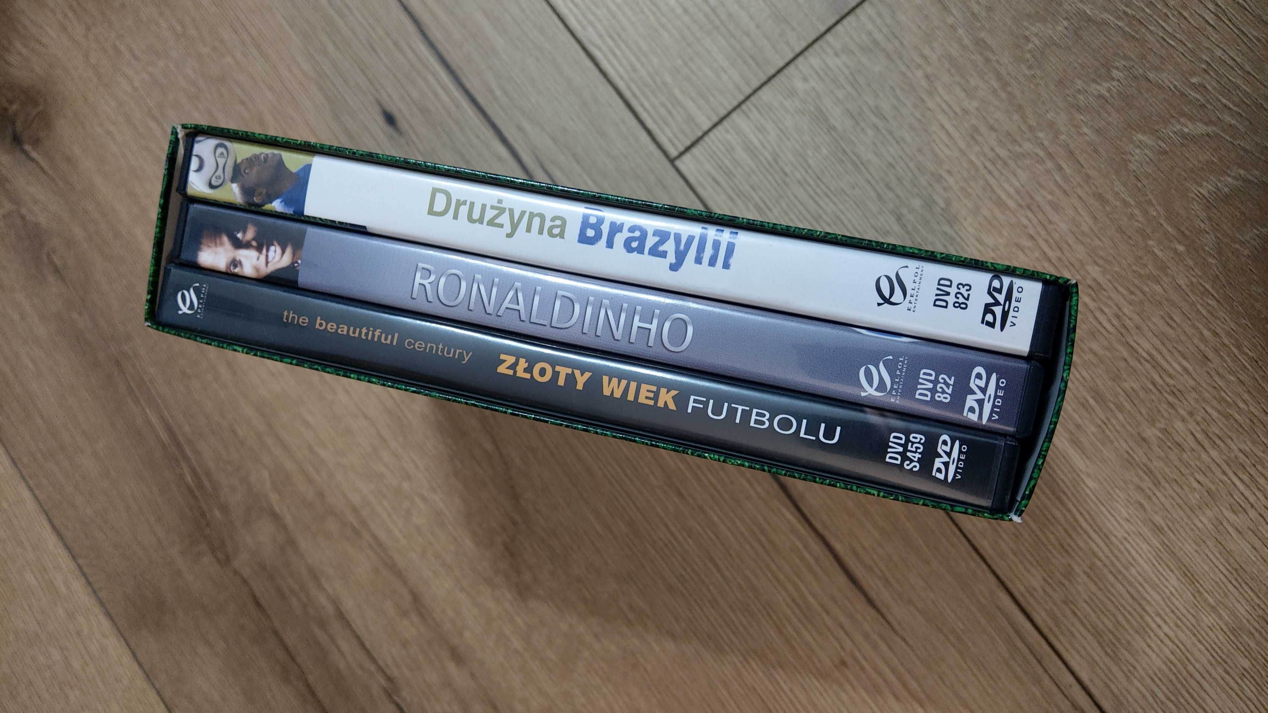 Płyty DVD FIFA Mistrzowie futbolu Ronaldinho Drużyna Brazylii