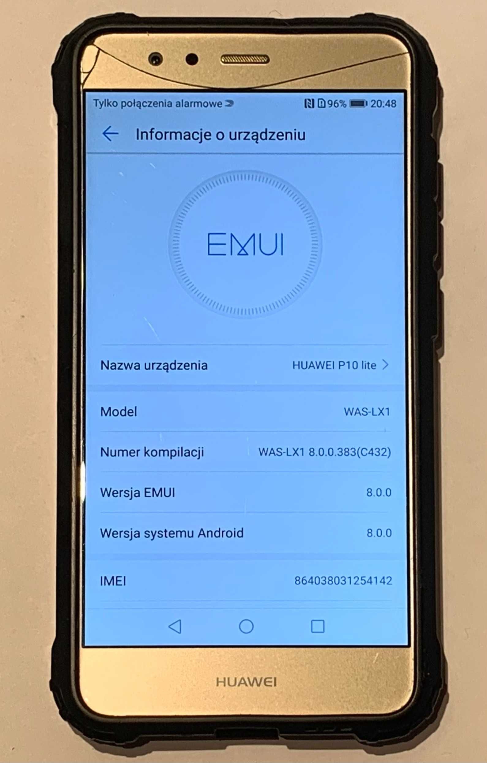 Huawei P10 Lite 3 GB / 32 GB - Złoty