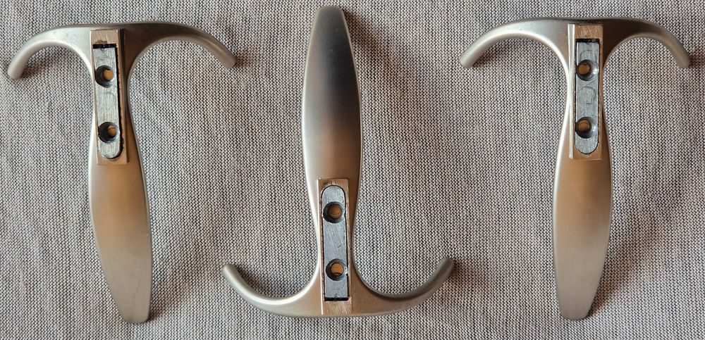 Wieszak meblowy satyna mat za 3 szt.