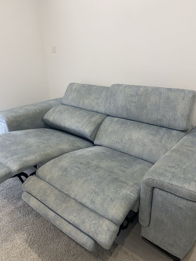 Sofa 2 lugares RELAX eletricos e 4 cadeiras