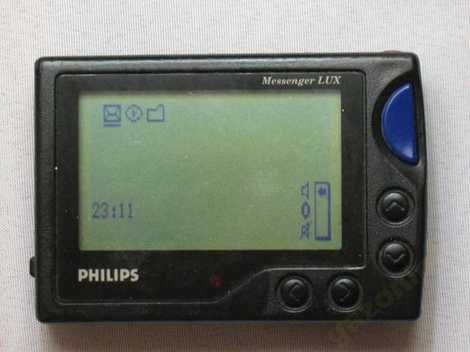 Пейджер Philips Messenger Lux PRG 2310 и Будильник и Время