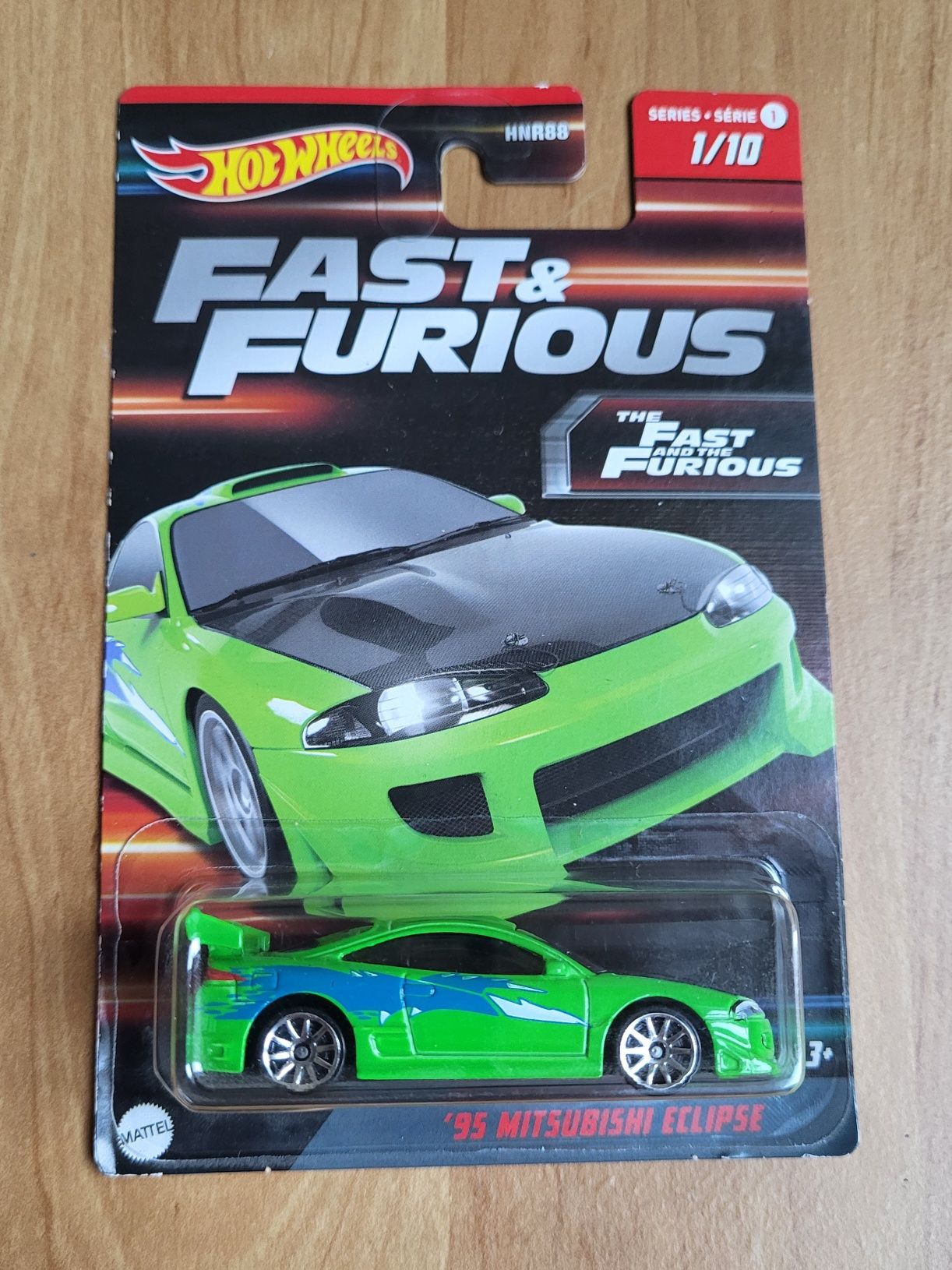 Hot Wheels '95 Mitsubishi Eclipse Fast And Furious