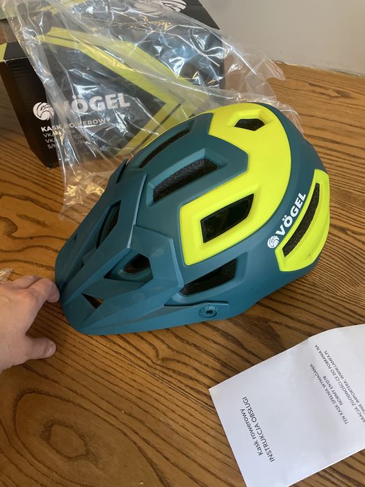 Nowy męski kask rowerowy vogel 59-63 cm