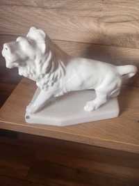 Figurka ceramiczna Lew duża