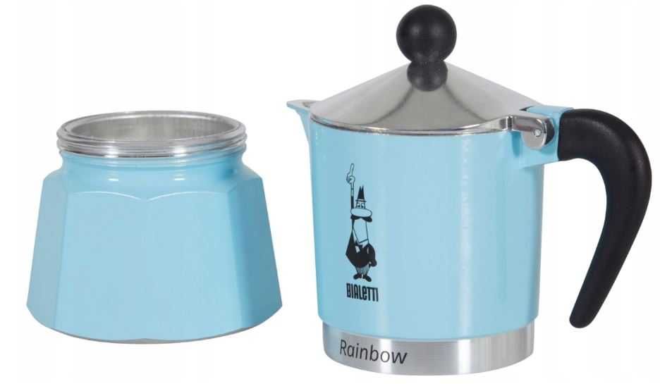 Kawiarka klasyczna Bialetti Rainbow 3tz 150 ml - aluminium