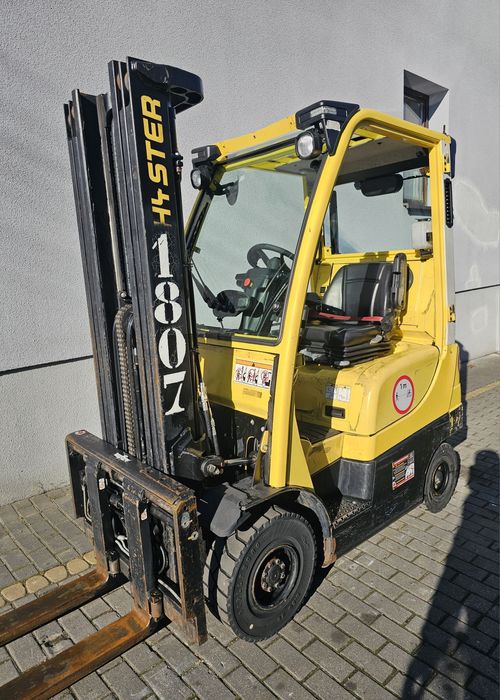 Wózek widłowy HYSTER H1.8FT TRIPLEX 4sekcje Przesuw pozycjoner LPG4.9m