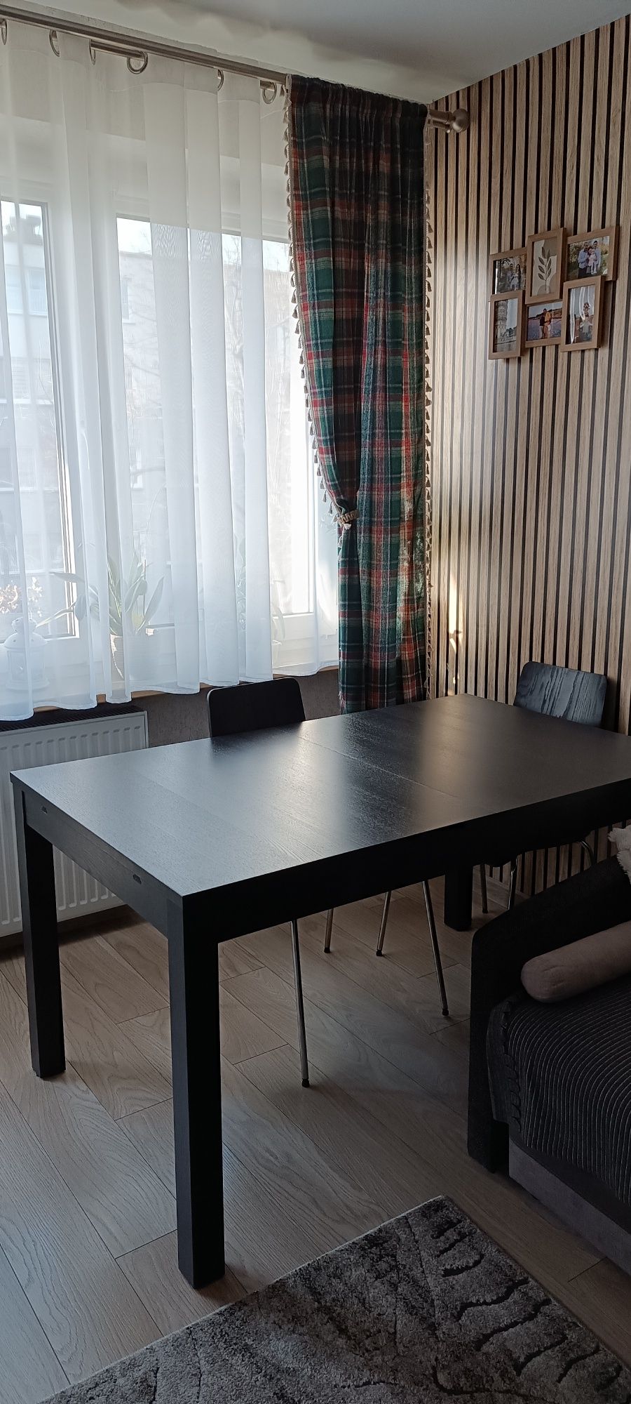 Rozkładany stół IKEA + 6 krzeseł