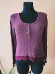 Lekki, bordowy sweterek, Hollister, M/38