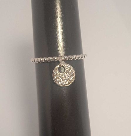 Срібне кільце з підвіскою 925 / Серебряное кольцо с подвеской 925