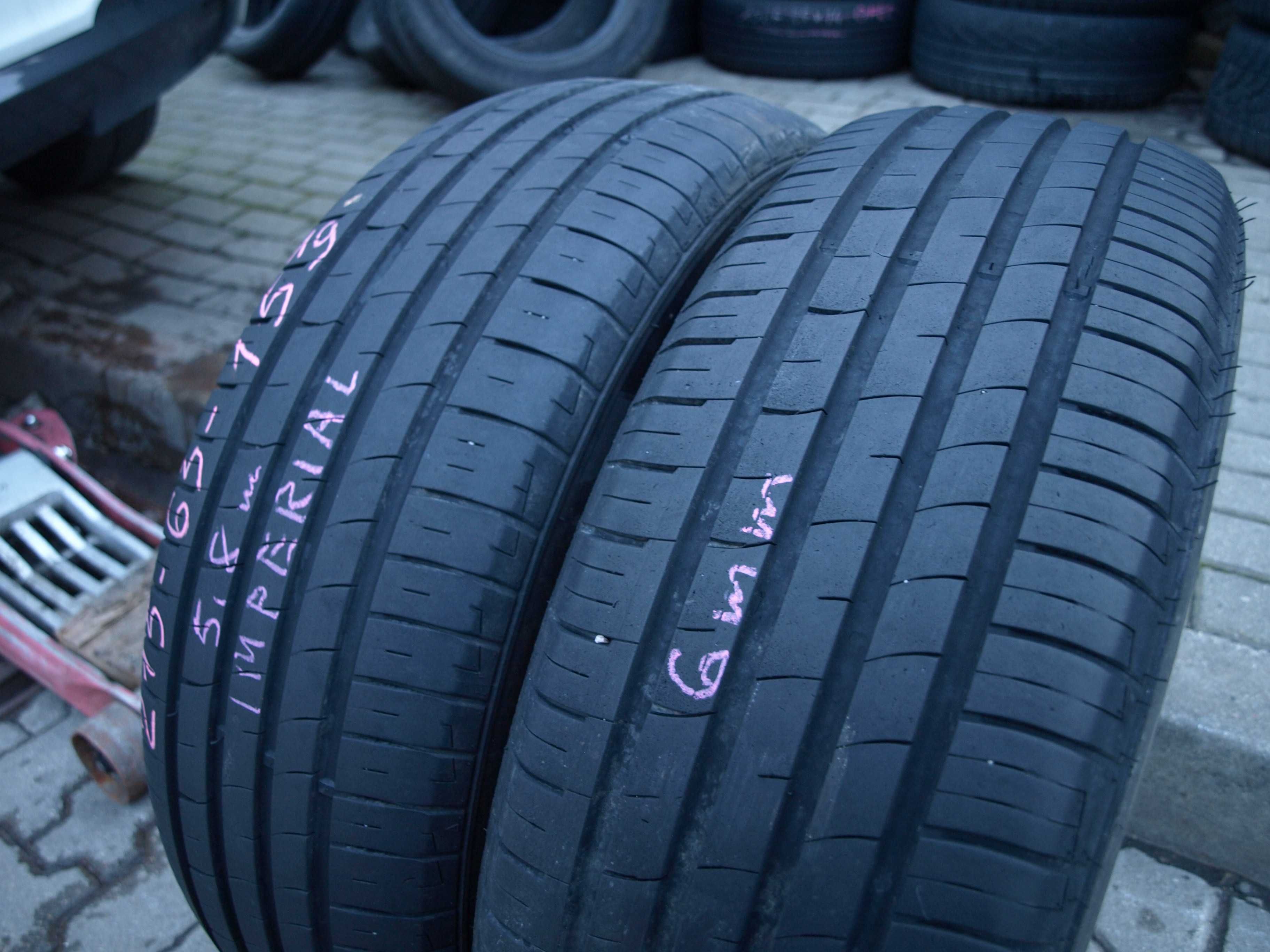 2 szt Letnie opony Imperial 215/65r15 96H 2019 rok