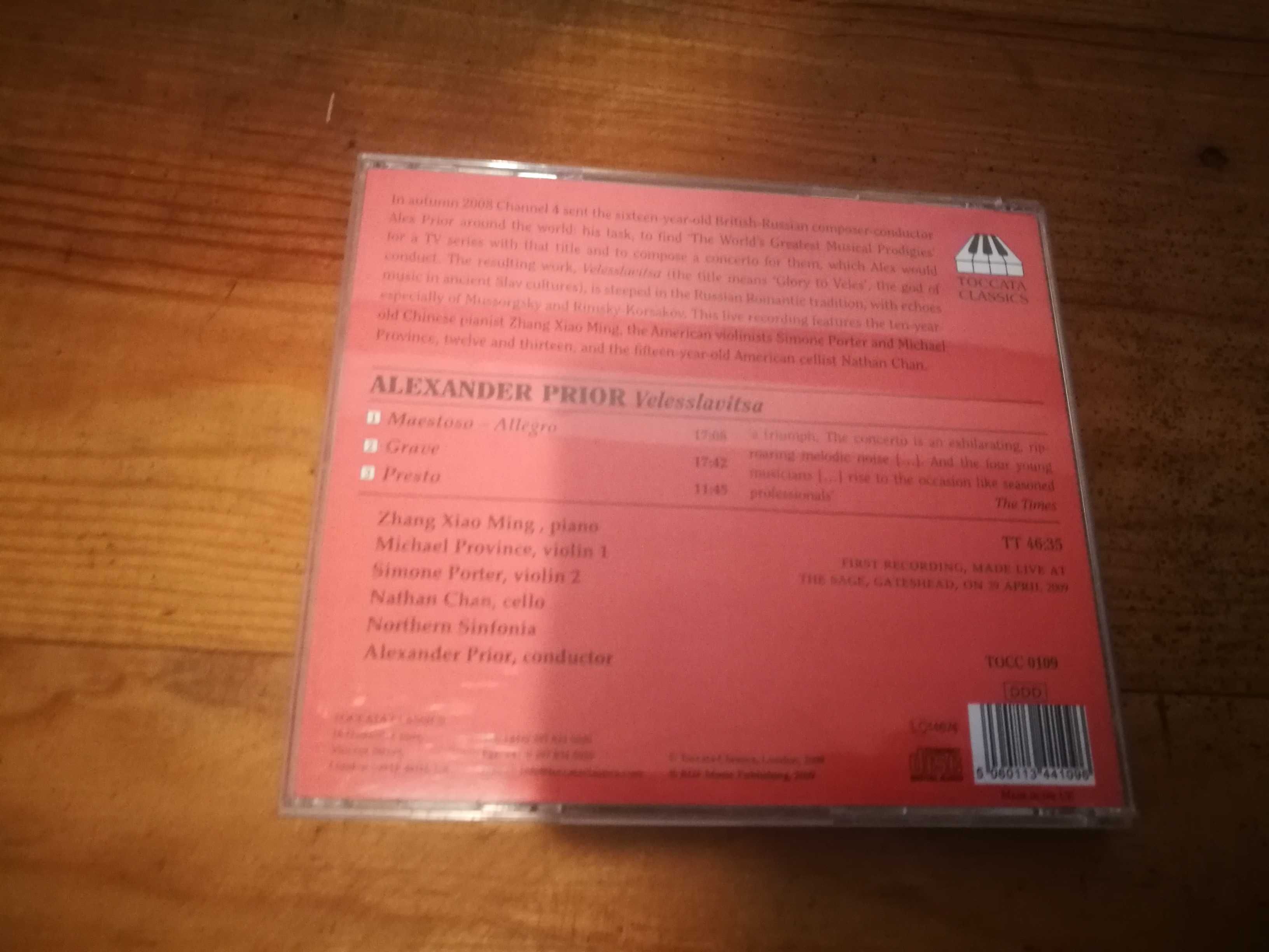 ALEXANDER PRIOR - Valesslvitsa 	CD