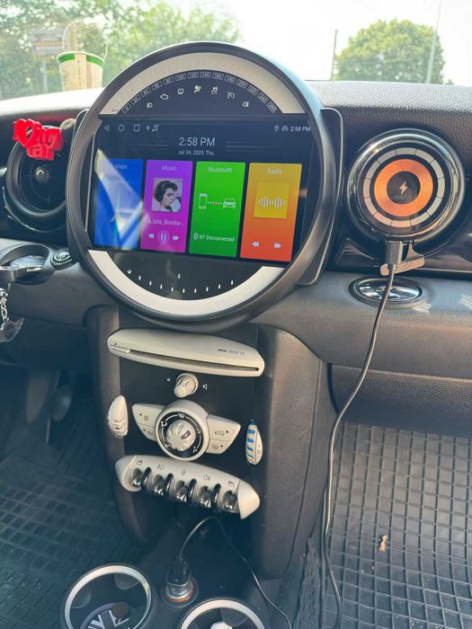 Radio Android 13 BMW Mini Clubman 2007/2013