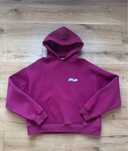 Bordowa bluza RELAB