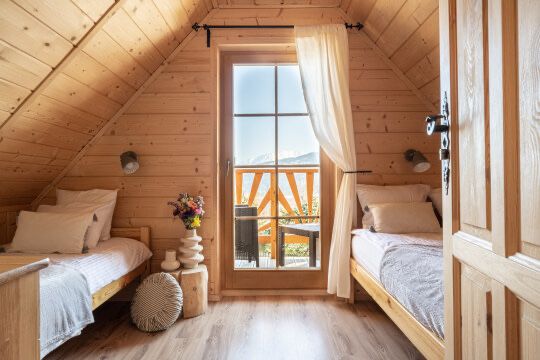 Domek z prywatną balią -jacuzzi ,widokiem na  góry wolne terminy