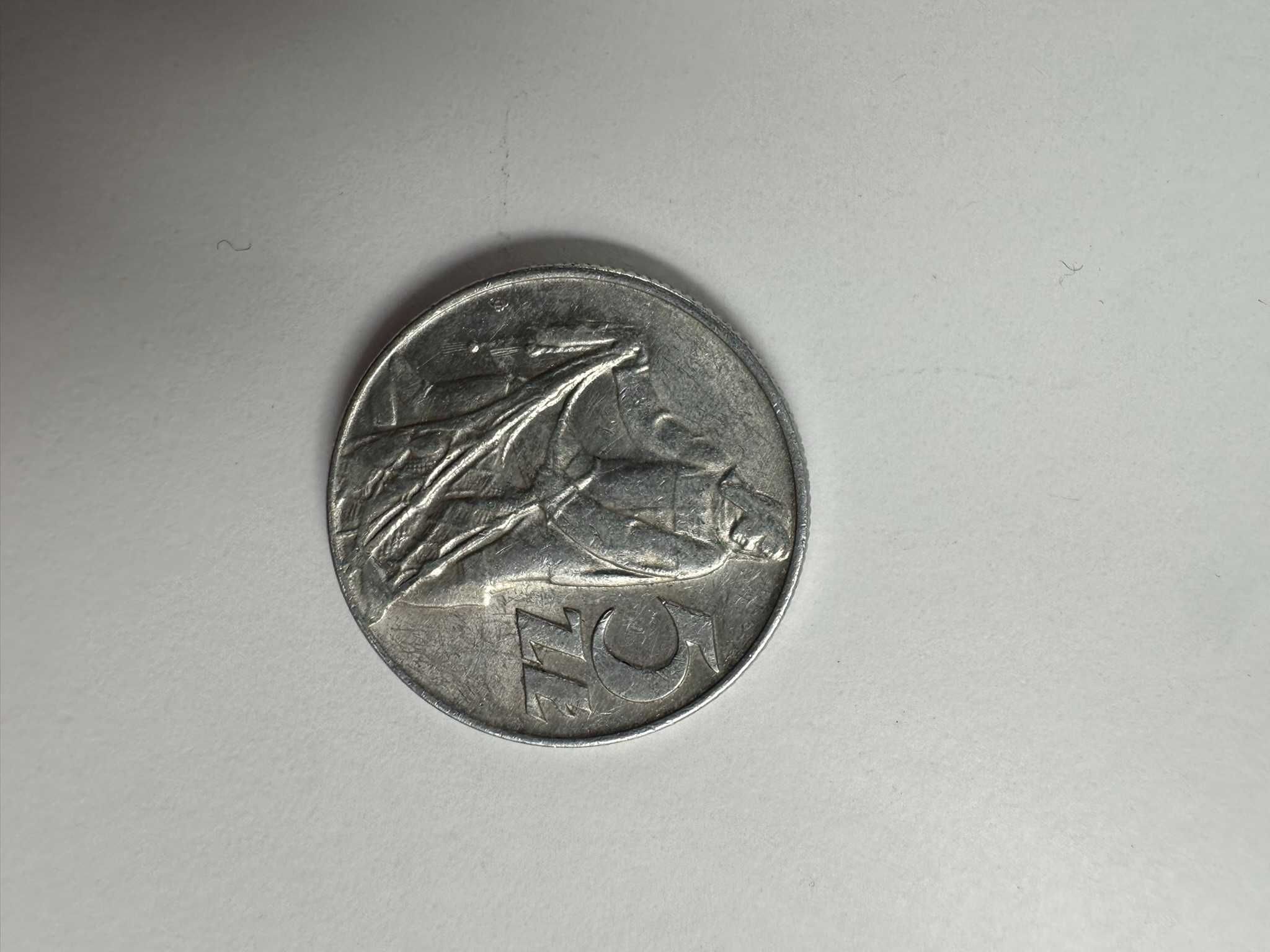 Monete 5 zloty 1974 rok Rybak 2st
