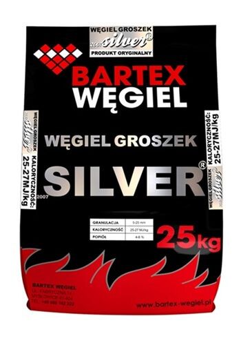 Ekogroszek, orzech BARTEX Gold Silver DARMOWY transport HDS