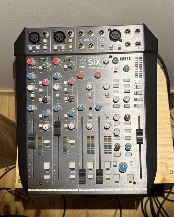 SSL SiX analog mixer