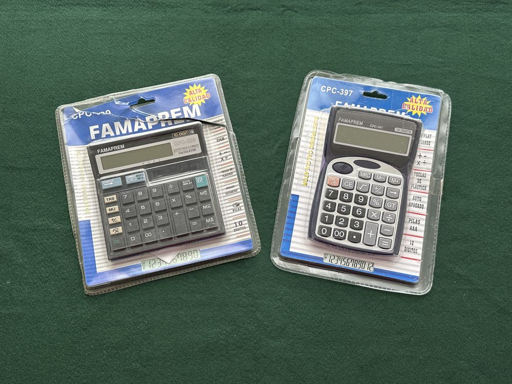 Lote de Calculadoras Electrónicas
