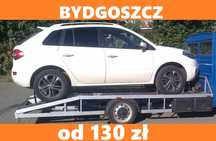 Pomoc Drogowa - Bydgoszcz od 130 zł - Auto-Laweta - Holowanie - Laweta