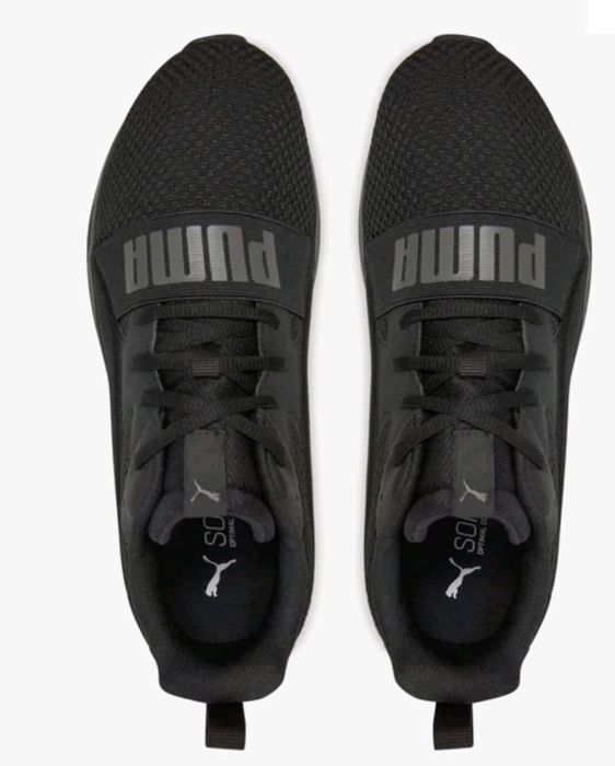 Кросівки puma wired run pure чорні
