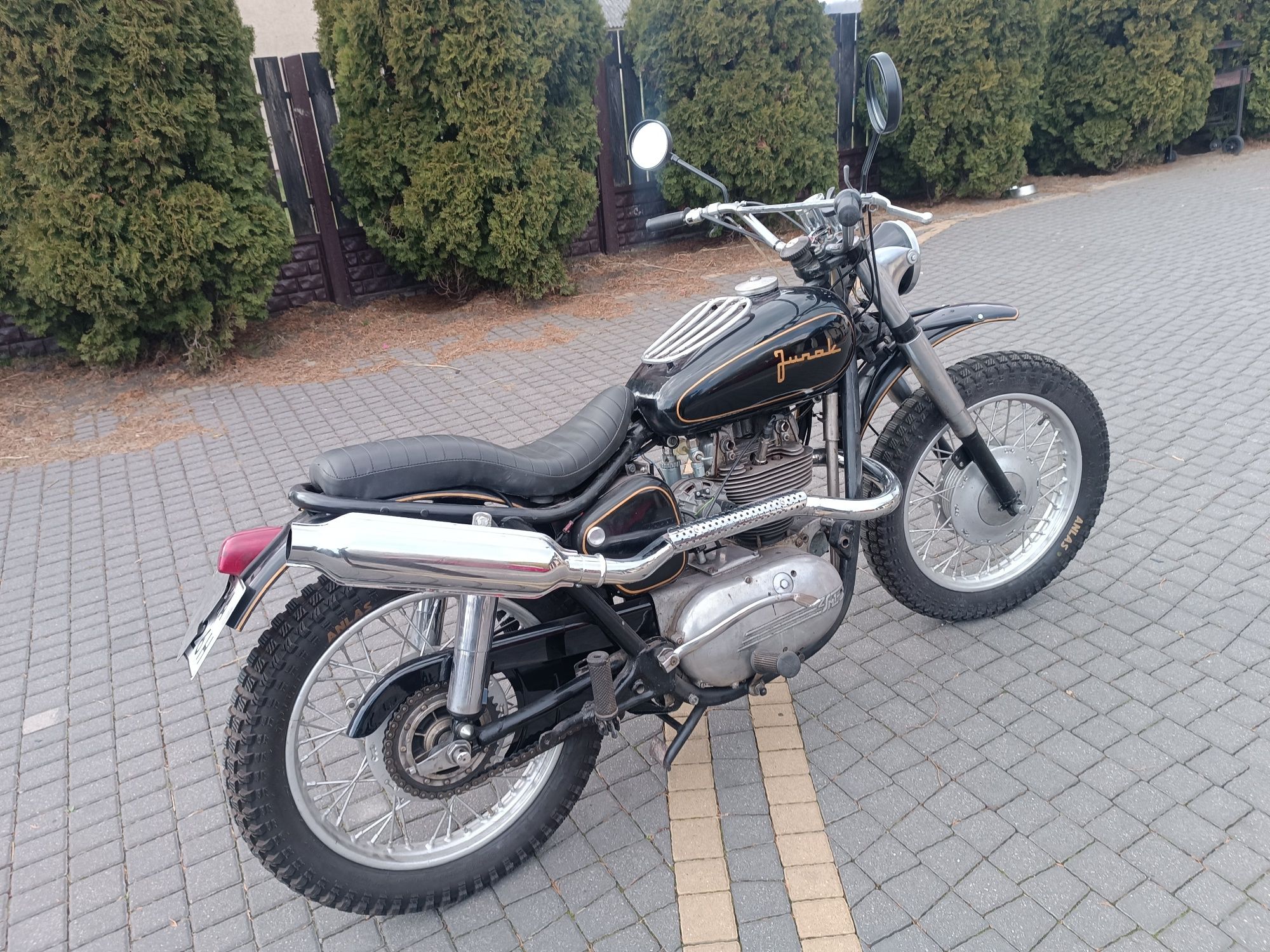 Junak m10 scrambler zamiana zamienię motocykl quad cross prl auto bus